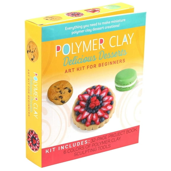 Polymer Clay: Delicious Desserts : Art Kit for Beginners (Mixed media product)
