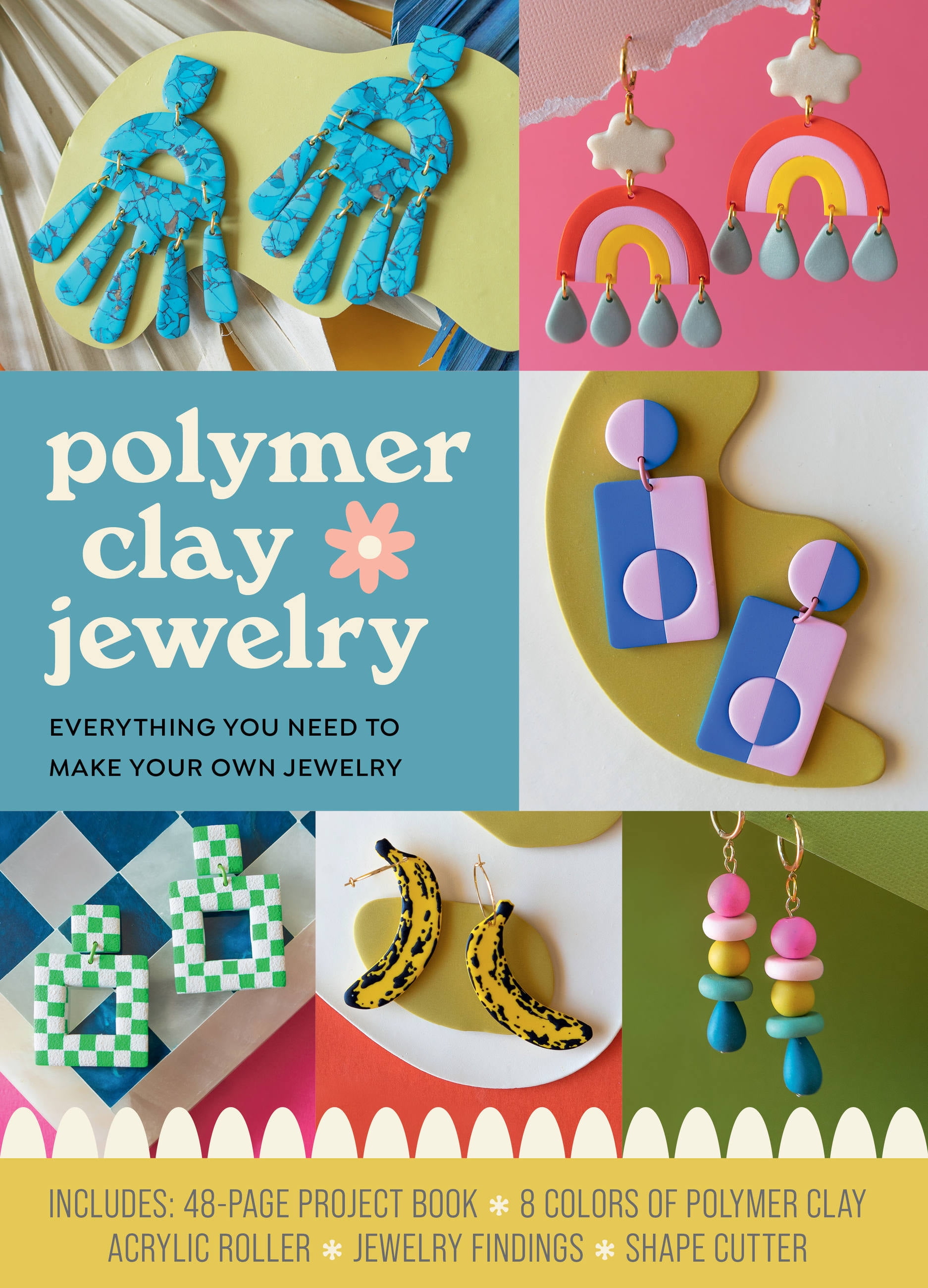 Polymer Clay Jewelry Kit Everything You Need to Make Your Own Jewelry