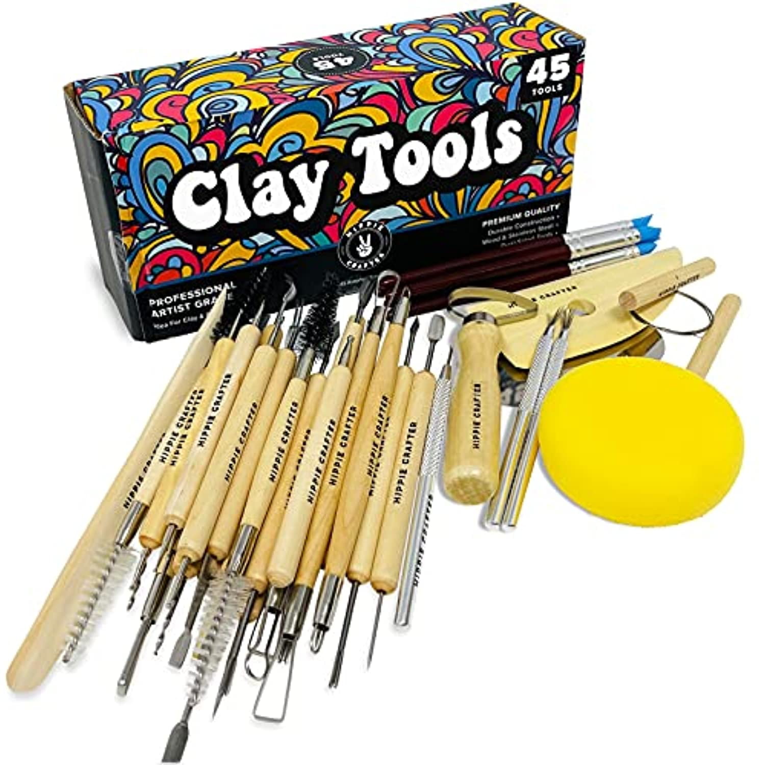Pottery Ceramic Tools Clay Sculpting Kit Smoothing Wax Carving Polymer Clay  Shapers Modeling Carved Diy Tools Pottery Clay Sculpting Tool Set - Temu  Germany