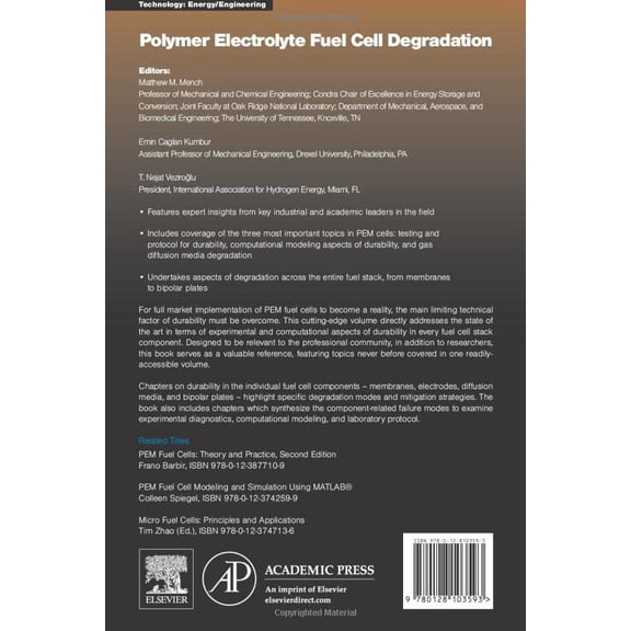 Pre-Owned Polymer Electrolyte Fuel Cell Degradation, (Paperback)