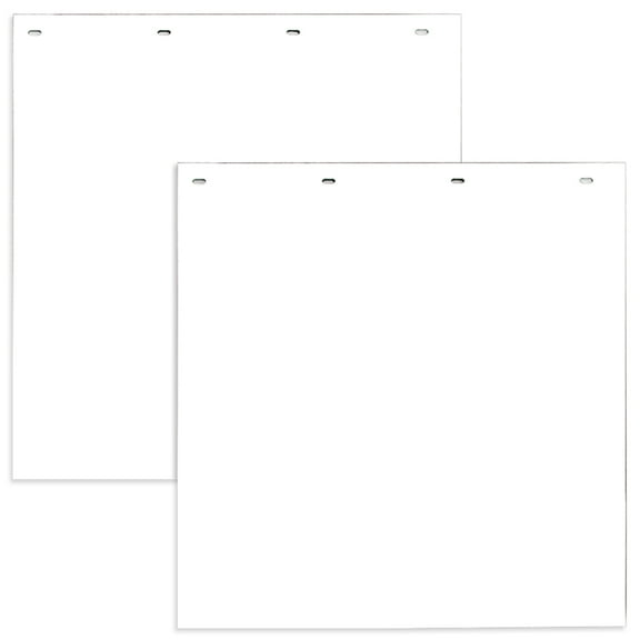 Polymer Mud Flaps, 24" x 24" - WHITE