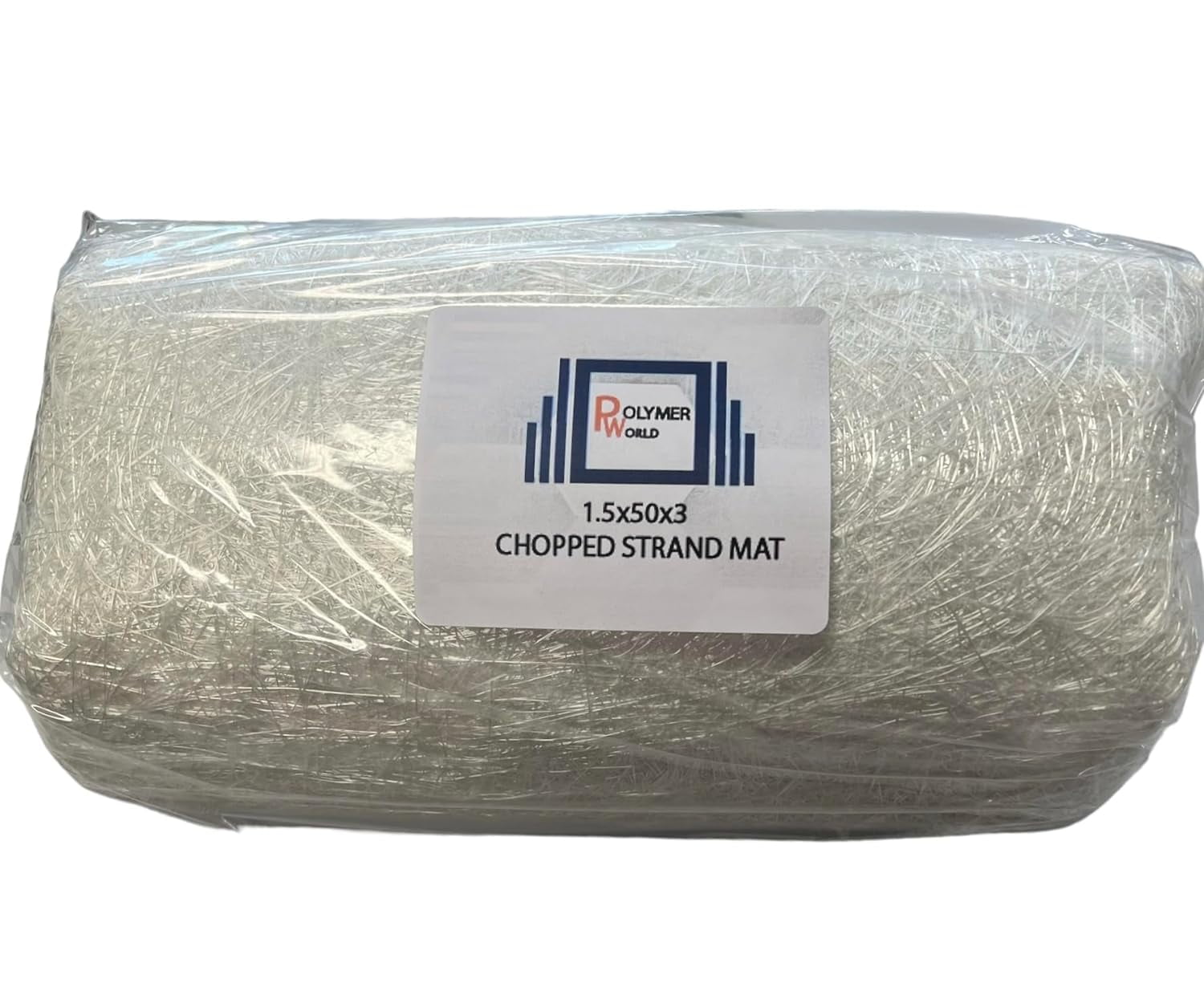 Polymer World - 1.5x50x3 Yards Chopped Strand Mat - Lightweight ...