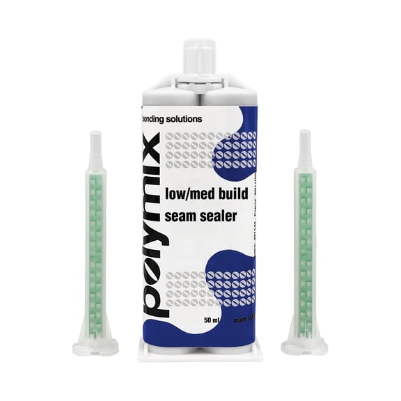 Polymix Low/ Medium Build Automotive Seam Sealer Cartridge 50ml Grey