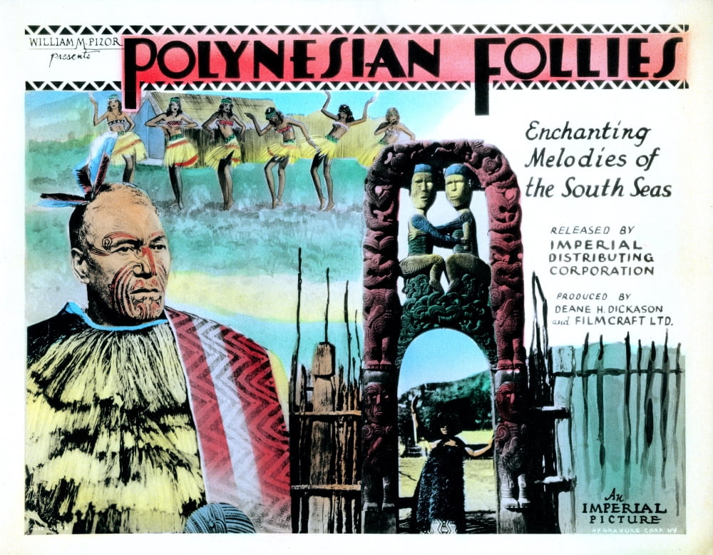 Polynesian Follies Canvas Art - (28 x 22)