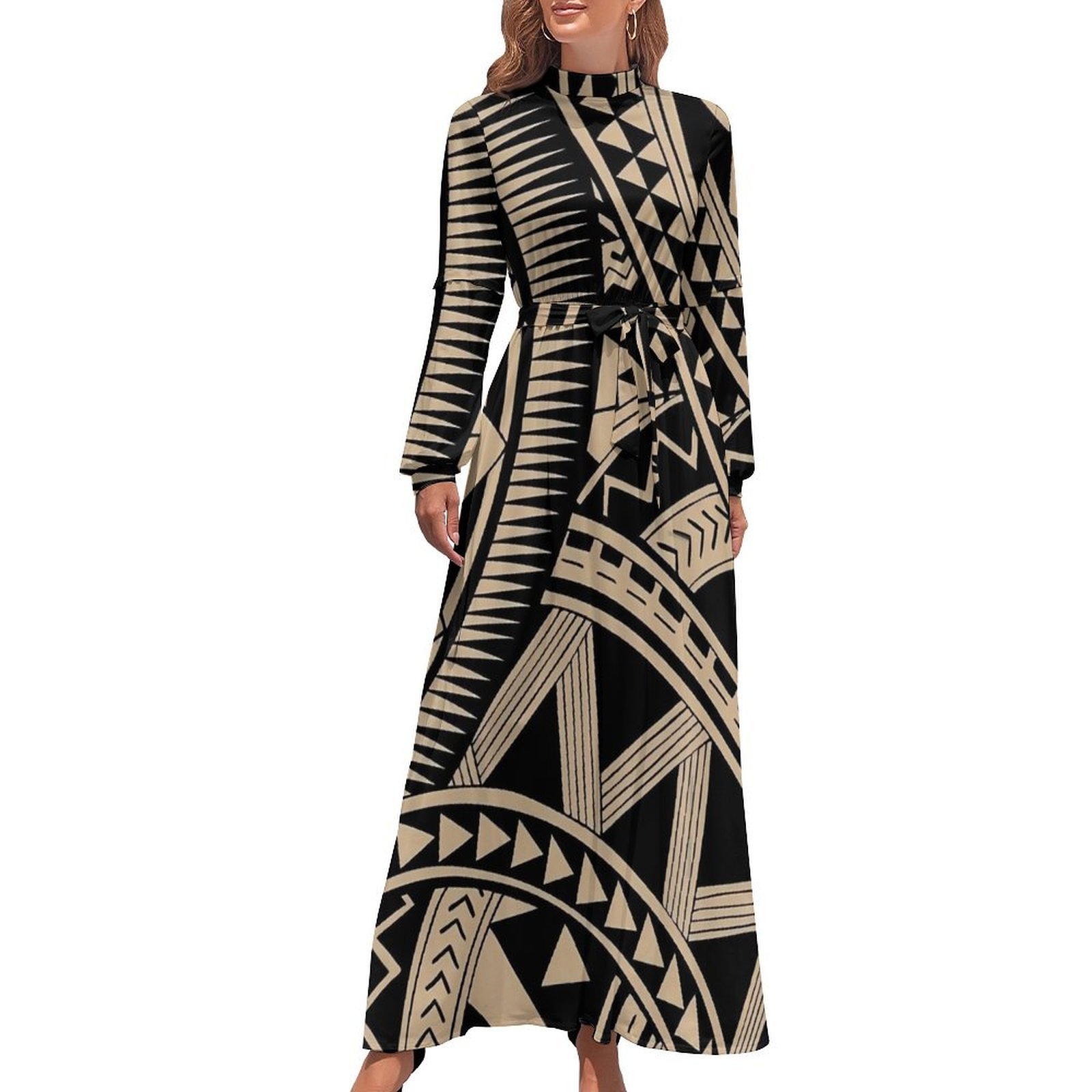 SAMOA STRAPS LONG DRESS