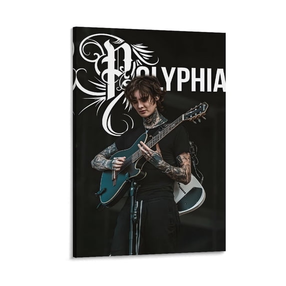 Polyphia Metallic Rock And Roll Art Posters Wall Art Poster Scroll ...