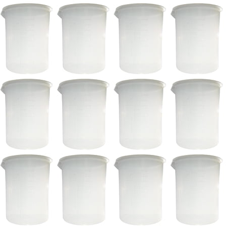 Polypropylene Beaker, 1000ml, Case of 12 by Go Science Crazy