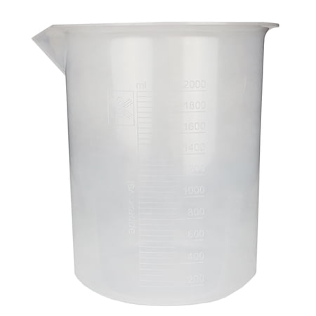 Beaker, Polypropylene 2000ml by Go Science Crazy