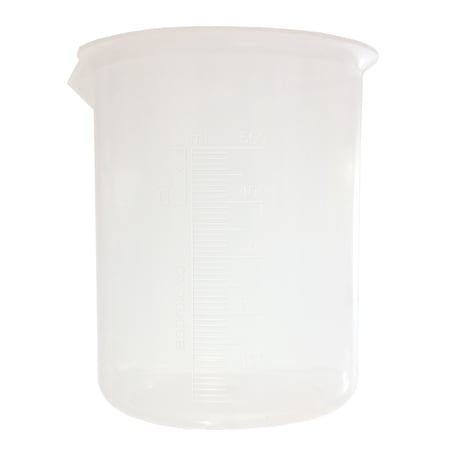 Beaker, Polypropylene 500ml, Pack of 4