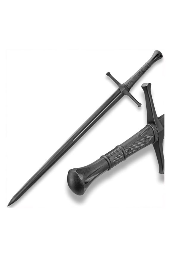 Polypropylene Bokken Training Sword Broadsword | 43 1/2" Blunt Longsword | Practice Swords for Sparring | Balanced & Weighted for Real Feel | Virtually Indestructible | Great for Cosplay