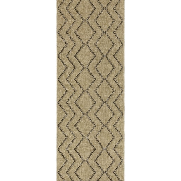 Polypropylene Construction - Contemporary Design - High Traffic Areas - Quick Clean Rug