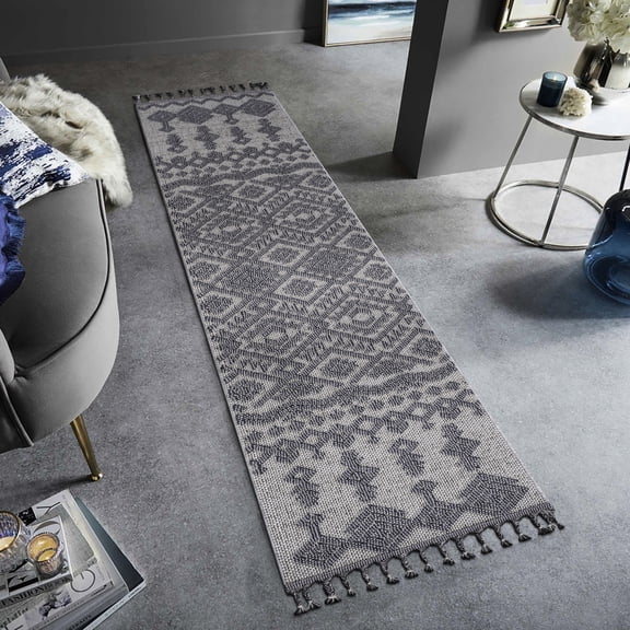 Polypropylene Construction - Soft 0.28 Inches Pile - Indoor/Outdoor Use - Safe for Kids Rug