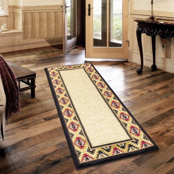 Polypropylene Construction | Southwest Style, Home Decor | Comfortable, Long-Wearing Rug