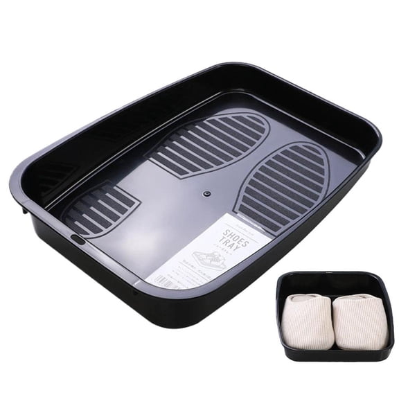 Polypropylene Draining Storage Box for Kitchen & Refrigerator, Stackable Tray