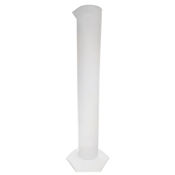 Polypropylene Graduated Cylinder with Hex Base, 1000ml Capacity by Go Science Crazy