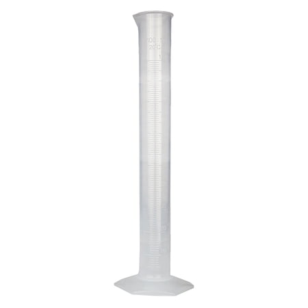 Polypropylene Graduated Cylinder with Hex Base, 100ml Capacity by Go Science Crazy