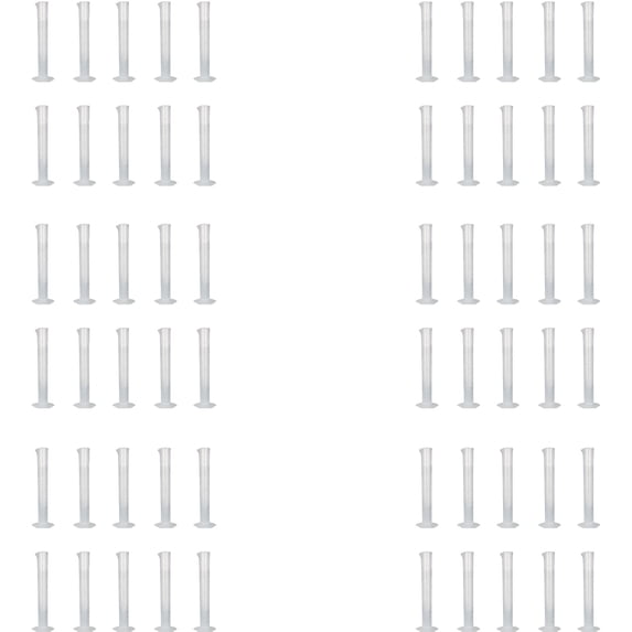 Polypropylene Graduated Cylinder with Hex Base, 250ml Capacity, Case of 60 by Go Science Crazy