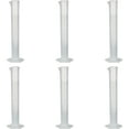 thumbnail image 1 of Polypropylene Graduated Cylinder with Hex Base, 250ml Capacity, Pack of 6 by Go Science Crazy, 1 of 2