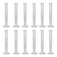 thumbnail image 1 of Polypropylene Graduated Cylinder with Hex Base, 25ml Capacity, Pack of 12 by Go Science Crazy, 1 of 2