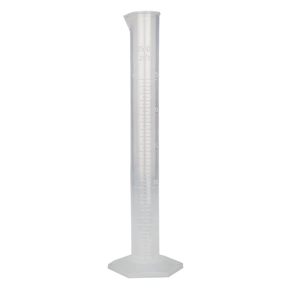 Polypropylene Graduated Cylinder with Hex Base, 25ml Capacity by Go Science Crazy