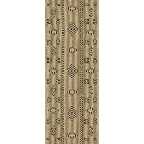 Polypropylene Main Body - Flatweave Structure - Under Furniture & Entryways - Kid & Pet Safe Rug