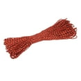 thumbnail image 1 of Polypropylene Rope Braid Cord 100ft/30M 7-Strand Core 0.2"(5mm) Dia Bright Red and Black, 1 of 6