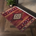 thumbnail image 1 of Polypropylene Southwest Accent Rug | Suitable for Entryways and Home Decor | Stain Resistant and Elegant, 1 of 3
