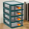 thumbnail image 1 of Polypropylene Storage Cabinet,Multi-Layer Drawer Organizer,Office and Study Supplies Storage,Transparent Plastic Drawers,Easy-to-Use Storage Box,Durable and Lightweight Organizer, 1 of 6