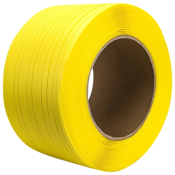 Polypropylene Strapping Roll 1/2" Width 0.030" Thickness 3280' Length Pallet Packaging