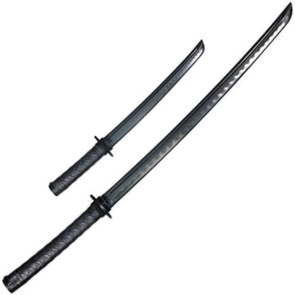 Polypropylene Training Sword (Long 39" and Short 23.5" Black Sword Set)$$Sport & Recreation Other