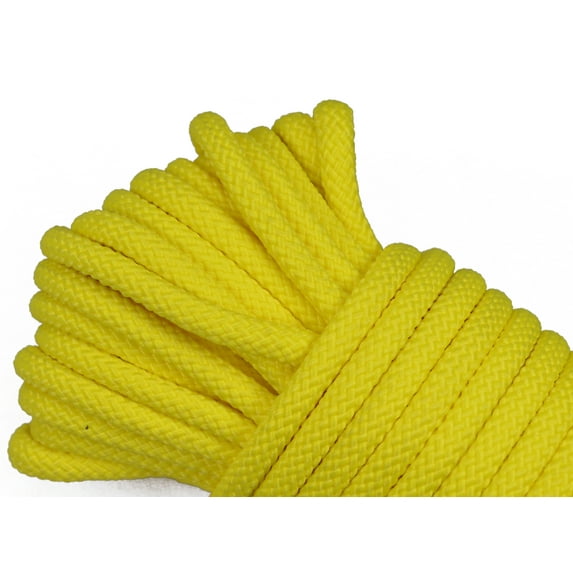 Polypropylene Utility Rope -1/4" - 50 Feet - Yellow