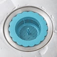 thumbnail image 1 of Polypropylene Wear Resistant Food Colander,Kitchen Utensils Set Sink Drain Strainer Drains Sieve Kitchen Sink Strainer Spout Filter Basket, Sink Strainer Spout Filter Kitchen Gadgets,Blue,3.5x1.2", 1 of 3