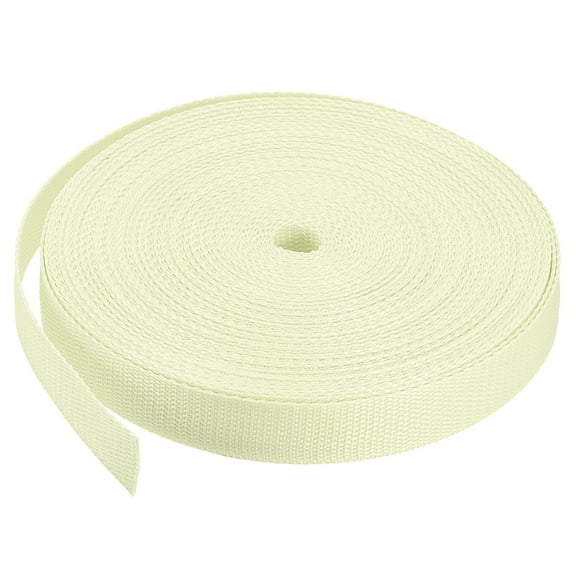 Polypropylene Webbing Straps for Outdoor Activities and More Beige