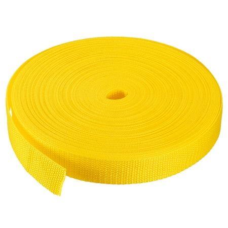 Polypropylene Webbing Straps for Outdoor Activities and More Dark Yellow