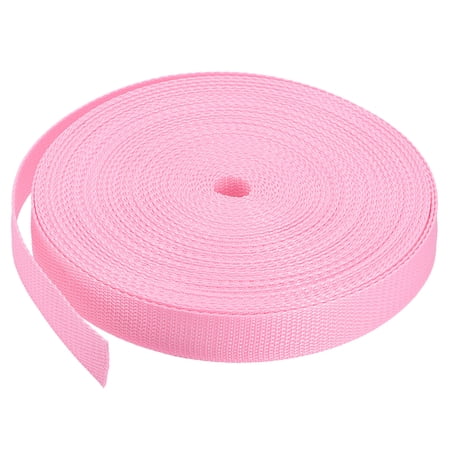 Polypropylene Webbing Straps for Outdoor Activities and More Light Pink