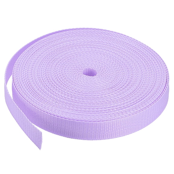 Polypropylene Webbing Straps for Outdoor Activities and More Light Purple