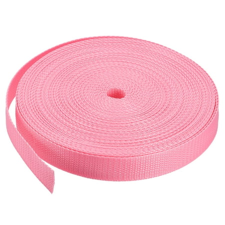 Polypropylene Webbing Straps for Outdoor Activities and More Pink