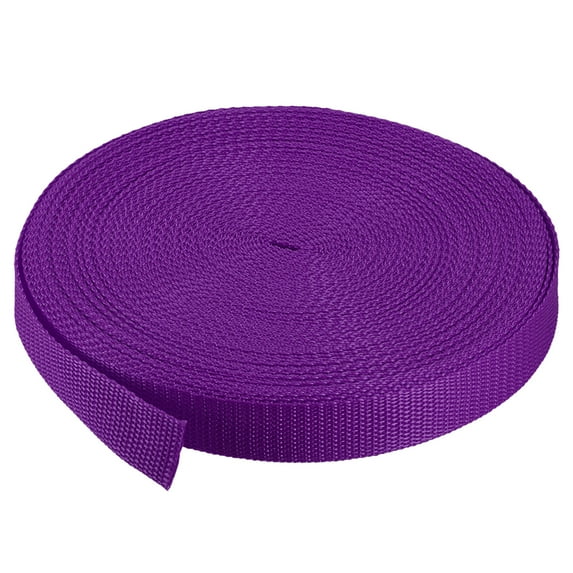 Polypropylene Webbing Straps for Outdoor Activities and More Red Purple