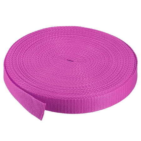 Polypropylene Webbing Straps for Outdoor Activities and More Rose Red