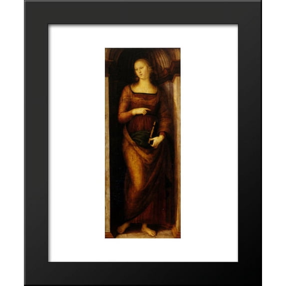 Polyptych Annunziata (St. Helena) 20x24 Framed Art Print by Perugino, Pietro