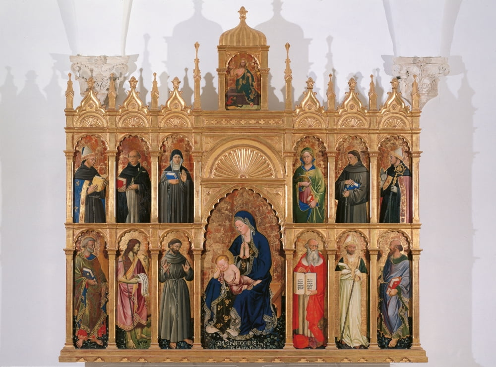 Polyptych Of Saint Donato Canvas Art -  (24 x 18)
