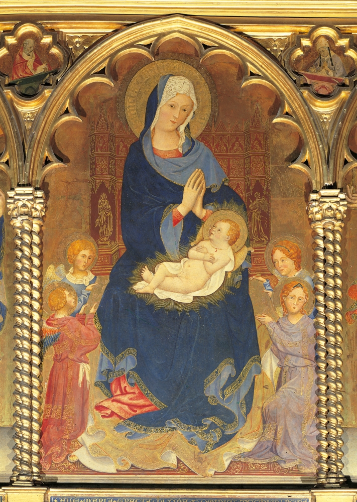 Polyptych Of Santelena Canvas Art - (24 x 36)