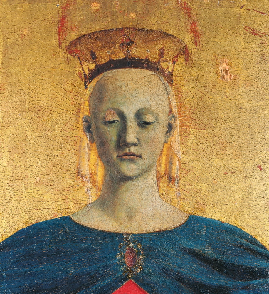 Polyptych Of The Misericordia (Or Virginn Of The Mercy) Canvas Art - (24 x 36)