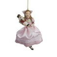 thumbnail image 1 of Nutcracker Suite Clara Holding the Nutcracker in Pink Dress Christmas Ornament, 1 of 1