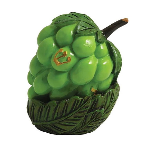 Polyresin Grape Collectors Dreidel with display stand.In full color box.