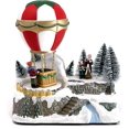 Polyresin Like Christmas House Collectable Figurine with USB and