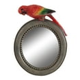 thumbnail image 1 of Polyresin Parrot Design Frame Mirror 6"x8", Set of 2, 1 of 1
