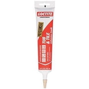 Henkel Polyseamseal Tub and Tile Caulk - Waterproof, Paintable, Acrylic Latex - 6 Oz, Almond   Interior & Exterior Use, Professional Finish