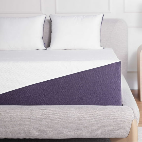 Polysleep 12" Antimicrobial Memory Foam Mattress — Breathable Top Layer & Soft Liquid Repellent Cover, Premium Hybrid Bed in a Box, Made in North America — Twin Size