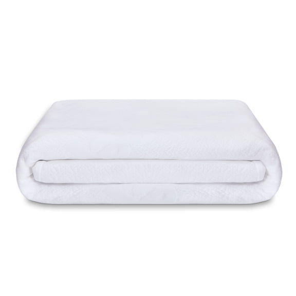 Polysleep Waterproof Mattress Protector | Antimicrobial Breathable Bed Cover with a SilverClear® Coating — Full Size